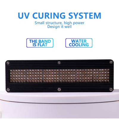 UVA UV LED Kürleme Sistemi Anahtarlama Sinyali Karartma 0-600W AC220V 10w/Cm2